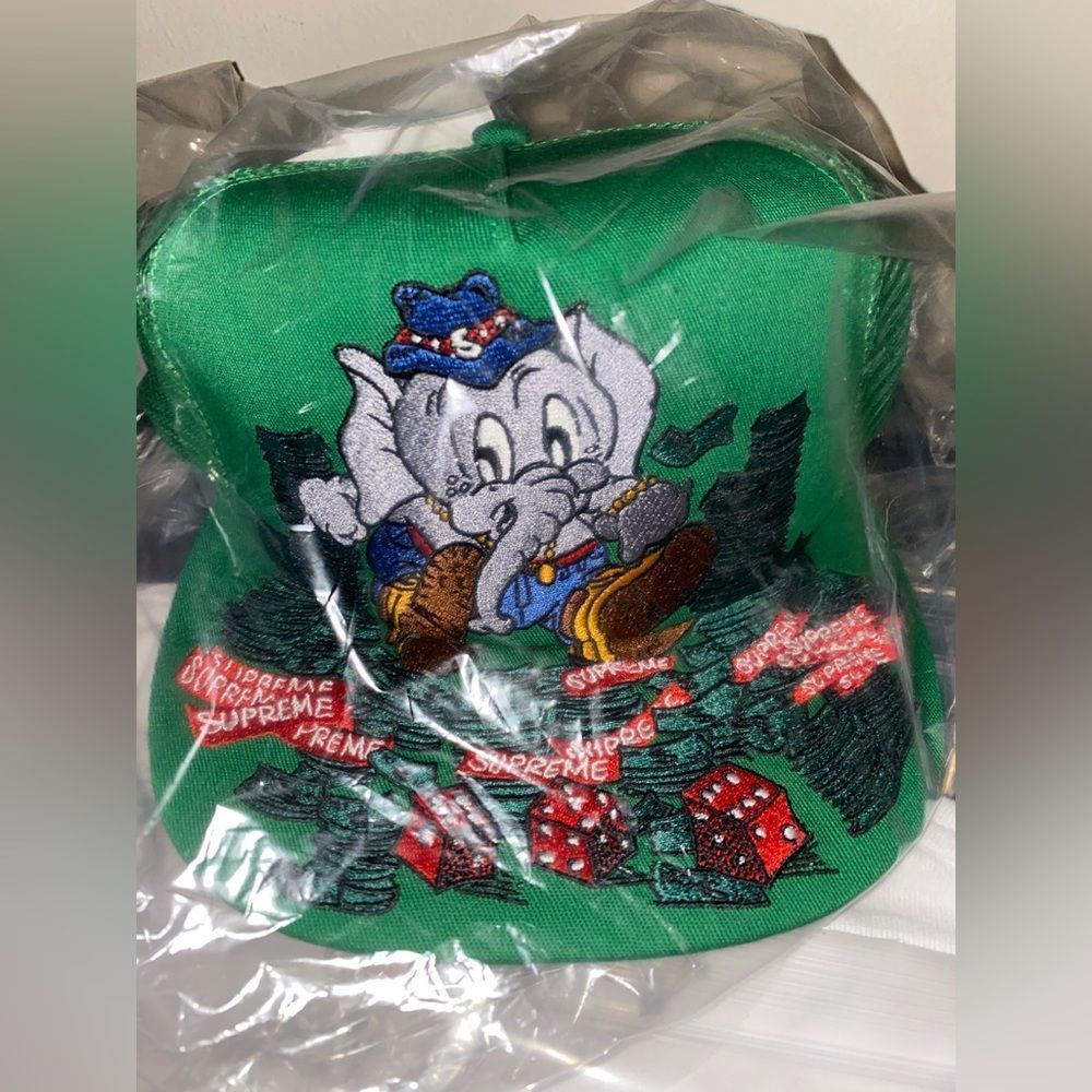 COPY - Elephant Mesh Back 5-Panel “green”